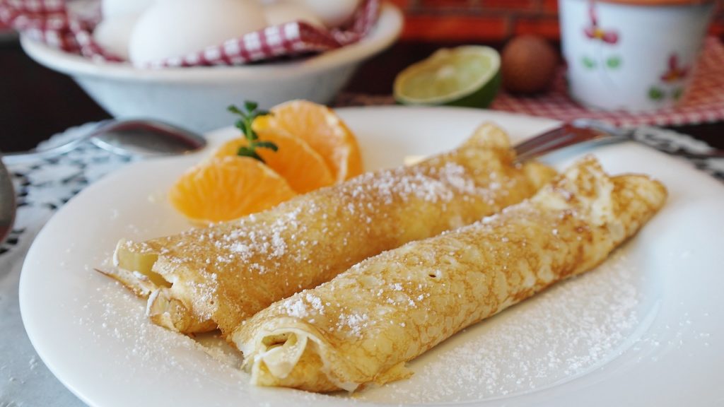 Plnené palacinky (Zdroj: https://pixabay.com/en/pancakes-crepe-pancake-s%C3%BCsspeise-2020870/)